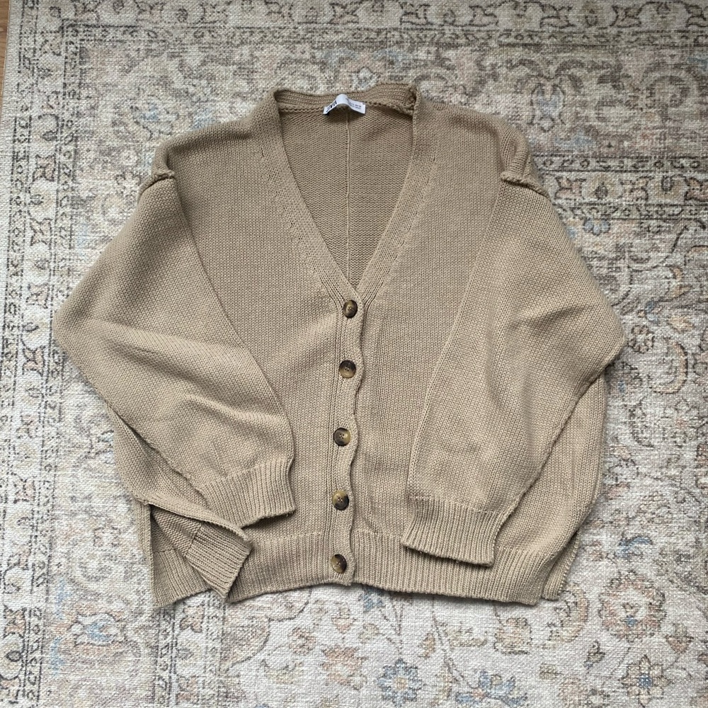 Women's Tan Sweater